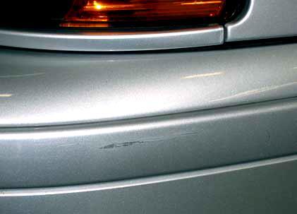 1.10 Schaafschade op bumpers, striping en spiegels