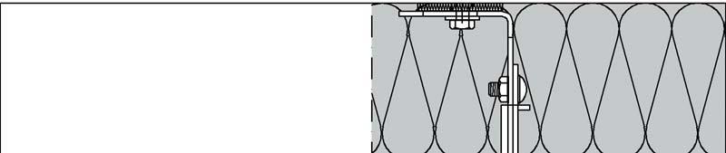 8 Voegafwerking De CEDRAL BOARD bekledingsplaten worden bevestigd met open voegen om vrije beweging van de plaat toe te laten.