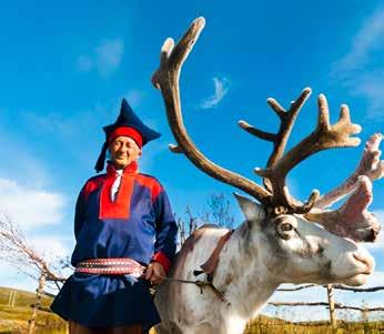 Ze noemen hun leefgebied Sápmi, een gebied dat zich uitstrekt over Noord-Zweden, Finland, Noorwegen en het Russische Kola-schiereiland. De Sami is een van de grootste etnische groeperingen in Europa.