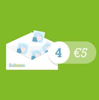 3 VERKOOP OPTIES EXCLUSIEF VOOR JULLIE VERKOOP DE 3 VERSCHILLENDE SUBONO-BONNEN Voor de verkoop bieden we 3 verschillende opties.