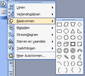 5.2 Lijnen Lijnen worden niet gebruikt om tekst te gaan onderlijnen, daar wordt de knop u voor gebruikt, maar wel om lijnen te gaan tekenen, pijlen te trekken, Kleurlijn Pijlstijl Lijn/randstijl