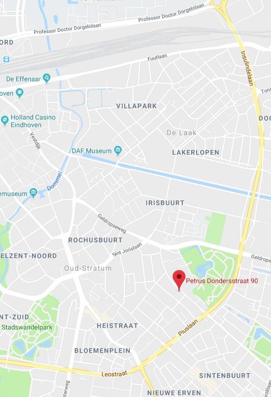 Glorieuxpark Ligging: Petrus Dondersstraat 90 is gelegen in de karakteristieke woonwijk Oud Stratum aan een
