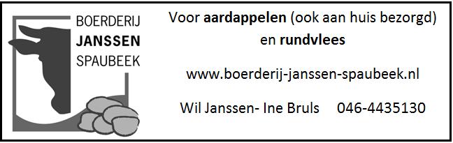 Een aparte vermelding in dit verband was het lied "Blief bie òs" (melodie "Geef mij kracht"!) wat door ons werd uitgevoerd, bleek een schot in de roos.