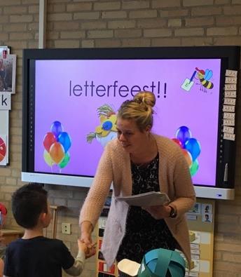 Nieuws locatie Sint Pancras Letterfeest groep 2/3 Vrijdag 25 januari hadden wij in groep 3 groot feest, want groep 3 heeft alle letters gevierd!