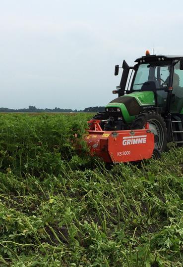 Loofklappen Extra werkgang Capaciteit Verspreiding bacterie, plaag Zéér snelle