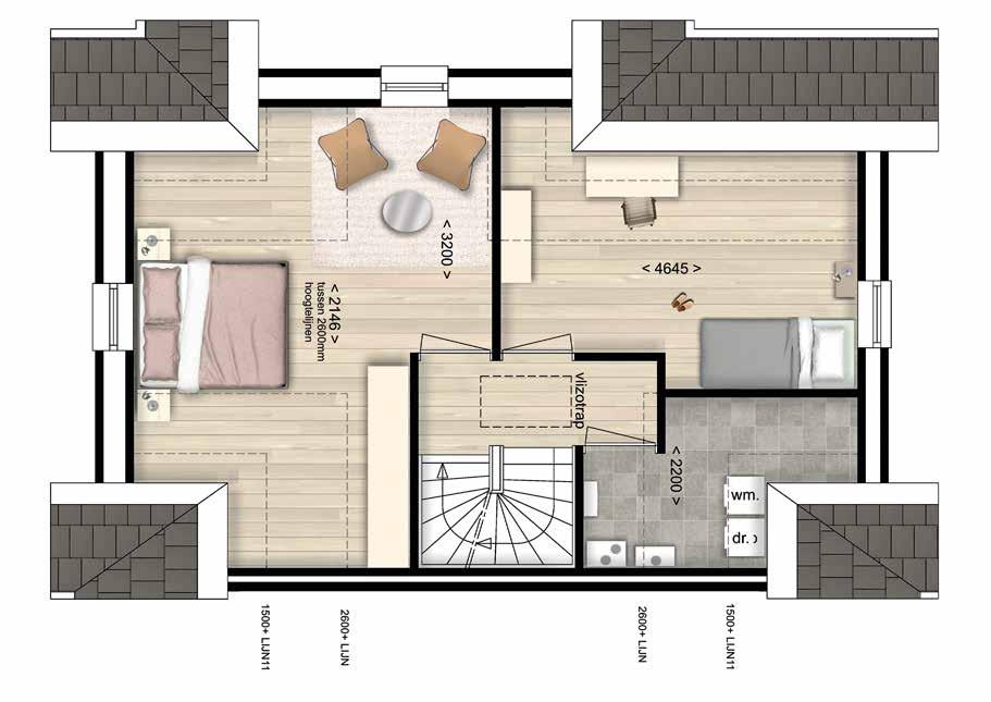 woning zonder meerkosten Keuken aan de voorzijde van de woning