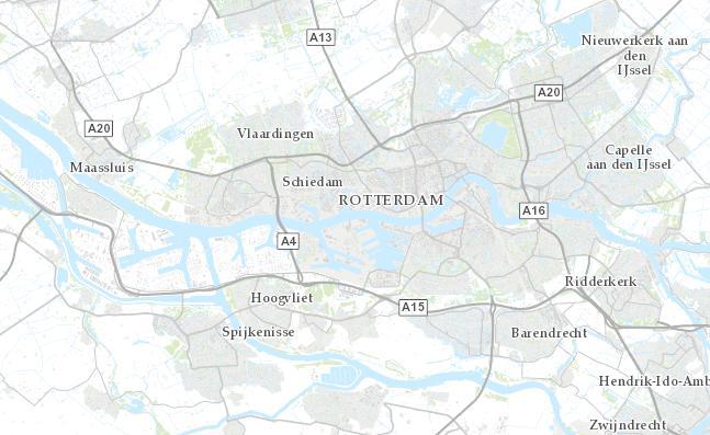 3 Uitgangspunten en beschrijving maatregelen 3.1 Huidige situatie 3.1.1 Inleiding In deze paragraaf is de huidige ruimtelijke situatie in het plangebied van de Blankenburgverbinding beschreven.