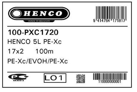 HENCO 5L Made in BELGIUM www.henco.