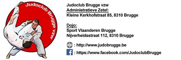 Huishoudelijk Reglement 1. Algemeen Dit huishoudelijk reglement gaat in voege per 1 september 2018, en is van toepassing bij Judoclub Brugge vzw hierna de Club of de Vereniging genoemd.