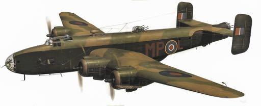 De Halifax was minder bekend en minder succesvol dan de Lancaster, maar was wel een jaar eerder in operationele dienst en wel vanaf maart 1941.