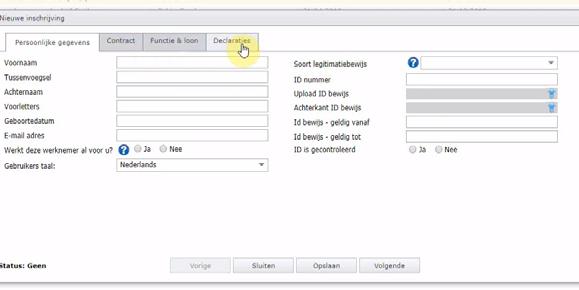 Concurrentie - NoCore Wij hebben als vergelijkingsmateriaal een aantal bestaande interfaces van andere bedrijven in dezelfde branche als Easyflex gevonden: UBplus en NoCore.