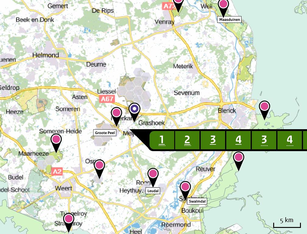 Depositie natuurgebieden Hoogste projectverschil (Deurnsche Peel & Mariapeel) Hoogste projectverschil per natuurgebied Habitatrichtlijn Vogelrichtlijn Beschermd natuurgebied