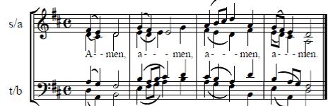 SLOTLIED: Lied 416: 1 en 2 (de eerste regel wordt door de voorganger gezongen) 2.