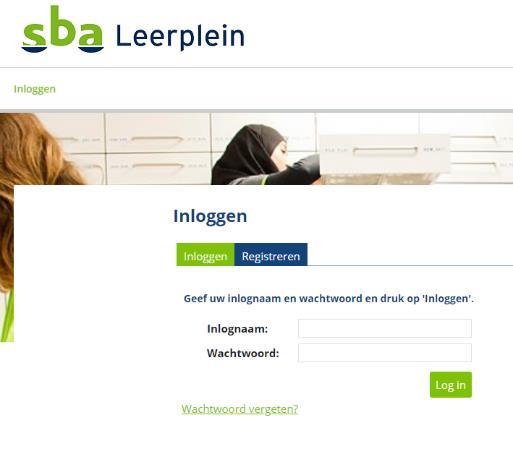 Handleiding voor leidinggevenden Jaargesprekken voeren via het SBA Leerplein Account aanmaken/ inloggen 1. Ga naar sbaweb.