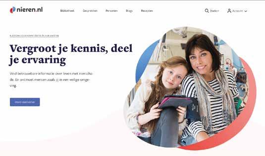 6. Nieren.nl Wat is Nieren.nl Op Nieren.nl staat betrouwbare informatie over nieraandoeningen, de behandeling en leven met nierschade.