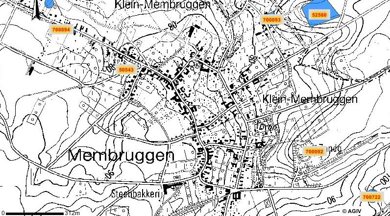 Hoofdstuk 1 Inleiding en situering Naar aanleiding van de verkaveling Membruggen-Festjens op de locatie van een voormalige boerderij en de bijhorende weiden werd door Zolad+ een archeologisch
