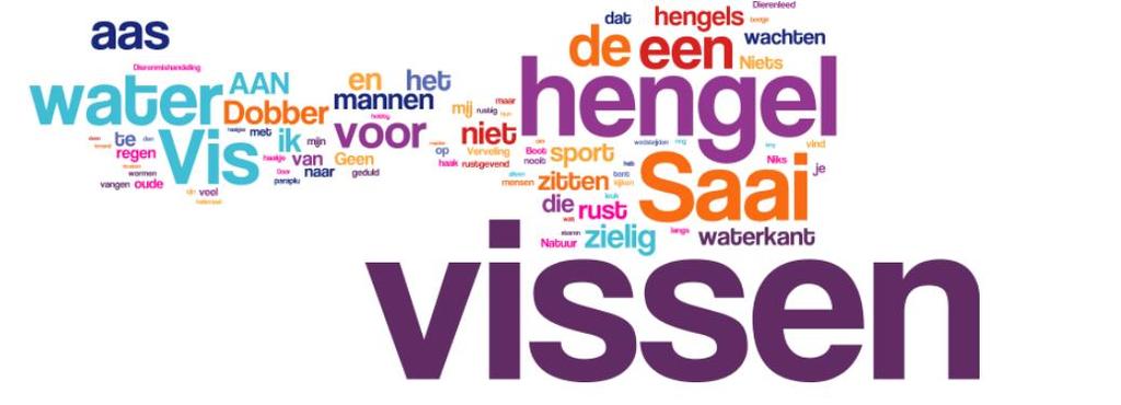 Vissen/vissen vangen rust 3% ontspanning leuk/genieten 10% 10% vis technische uitrusting familielid vist/viste hobby/recreatie zeevissen waterkant stilzitten/geduld wormen mannensport saai/verveling