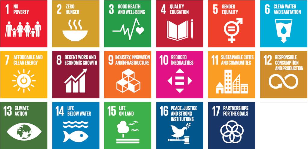 Sustainable Development Goals in PXL-Tech De Sustainable Development Goals (SDG s) zijn duurzame ontwikkelingsdoelen opgesteld door de United Nations (UN) in het najaar van 2015 en worden ook