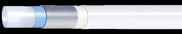 De ultieme leiding voor drinkwateren verwarmingsinstallaties: Uni Pipe PLUS Voor levensmiddelen geschikt polyethyleen Hechtfilm Naadloze aluminium laag