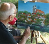 24 Schildervakantie Sinds 2003 organiseert Art Partout, Academie voor Realistische Schilderkunst, in de zomermaanden schildervakanties. Het is een rondreis in Oost-Europa langs mooie locaties.