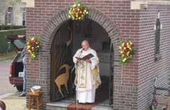 Zowel het Gemengd Kerkelijk Zangkoor Sint Remigius als de Hubertushoorns van de Fanfare waren te gast.