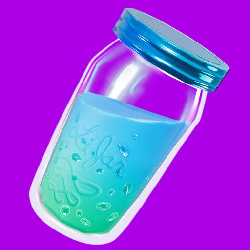 Slurp juice Een soort healing material, dat geleidelijk 25