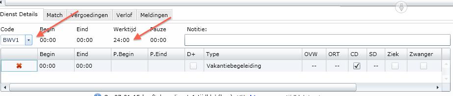 Vakantiebegeleiding (cao GHZ) Begeleiding tijdens meerdaagse vakantie valt onder contracturen.