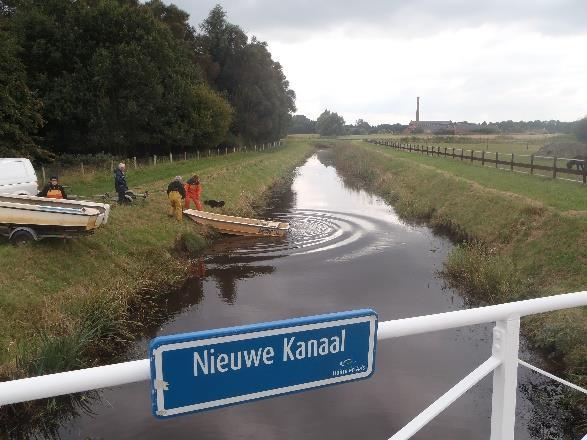 10/40 Visstandmonitoring Nieuwediep met de zegen te bevissen. Daardoor zijn deze locaties alleen elektrisch bevist en wel met twee boten en twee elektrovisapparaten tegelijk.