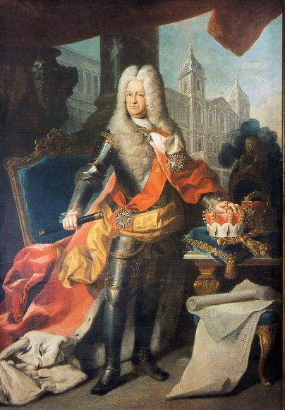 Karel III Filips van de Palts: Neuburg, 4 november 1661 - Mannheim, 31 december 1742 Hij als paltsgraaf van de Rijn, keurvorst van het Rooms-Duitse Rijk.