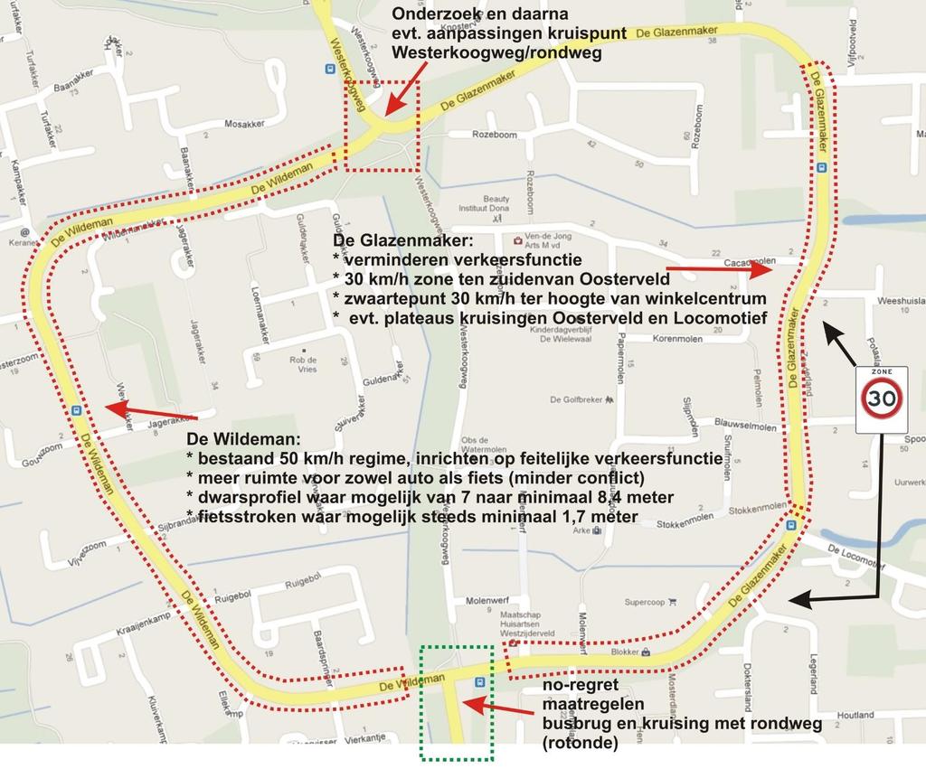 KADERS EN UITGANGSPUNTEN SAMENVATTEND: Centrumontwikkelingen Westerkoog 120-170 woningen, buurtcentrum.