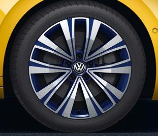 inch lichtmetalen velgen Rosario, Volkswagen R 2), 3) MU 11 20 inch lichtmetalen velgen