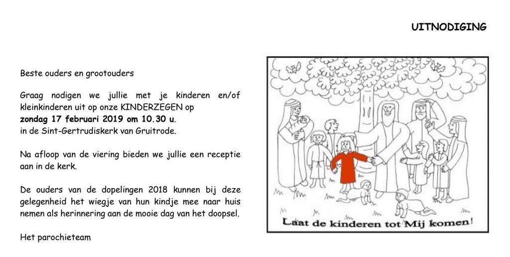 21.04.2019 Paaszondag om 10.30 u 27.04.2019 12.05.2019 Zondag Eerste Communieviering 10.30 u 25.05.2019 30.05.2019 O.H. Hemelvaart om 10.30 u 08.06.2019 zat voor Pinksteren om 19.00 u 22.06.2019 13.