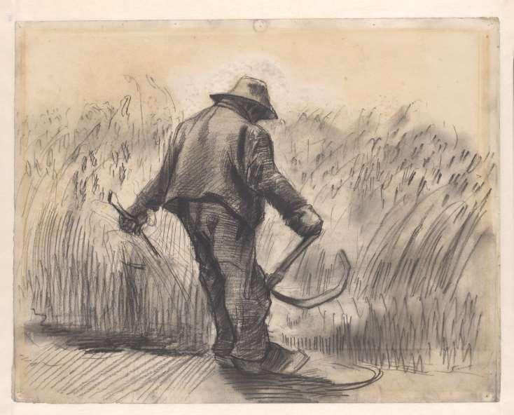 Maaier, juli-augustus 1885 Zwart