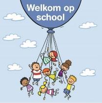 We hebben zijn kantoor en klas versierd en met de hele school voor hem