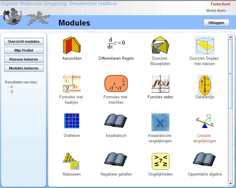 6. Een nieuwe module maken en modules beheren Als docent kunt u nieuwe modules maken en bewerken die alleen binnen uw school worden gebruikt.