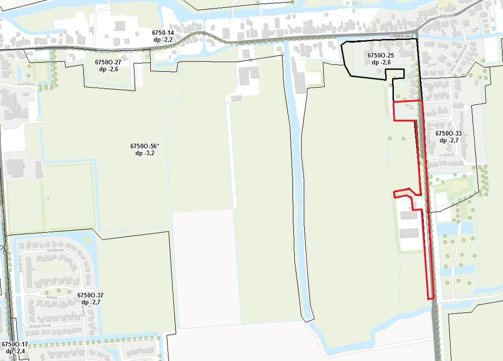 36 Factsheet 12: Oostwoud gemeente Medemblik ID en ligging Gemeente Medemblik Vigerend peilbesluit Vier Noorder Koggen Oost (05.