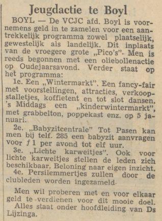 28-12-1962 FK 02-01-1963 FK 04-01-1963 FK 18-01-1963 Reinier Paping won de