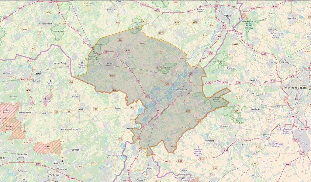 Pendel Midden-Limburg Zuidoostnoord-brabant Noord- Limburg Uitgaand: 45.600 (37%) -8.