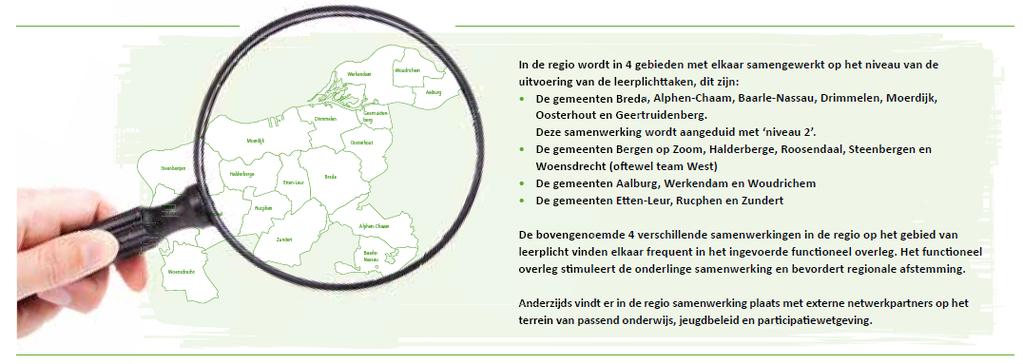 Inleiding 1/2 De Gemeenschappelijke Regeling Programma Schoolverzuim en Voortijdig Schoolverlaten is beter bekend onder de naam Regionaal Bureau Leerplicht West-Brabant.