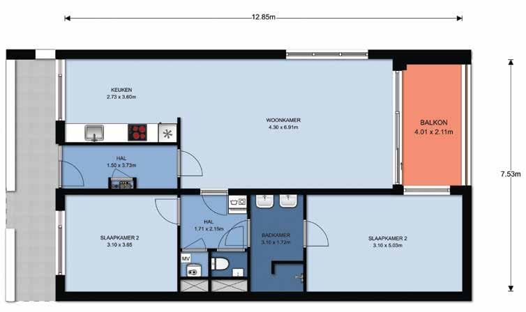 Boedapestlaan 73, IJsselstein Appartement