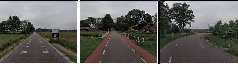 Op het kruisingsvlak Poortsteeg / Heerenweg is een kruispuntplateau aanwezig. Het vrijliggende fietspad langs de Heerenweg is aangeduid met blokmarkering. Fietsverkeer heeft echter geen voorrang. Mr.