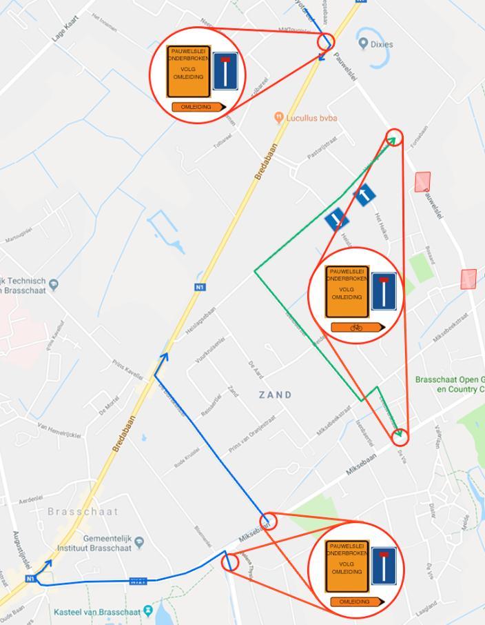 Fase 6 ASFALTEREN KRUISPUNTEN HOOGBOS EN TURFAARD 12/04 tem (+/- juni 2019)