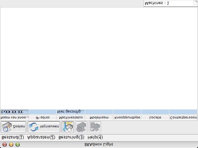 9 of recenter vi BRAdmin Light zoeken nr Brother-producten in het netwerk, de sttus vn lgemene netwerkinstellingen, zols het IP-dres, weergeven en deze configureren.