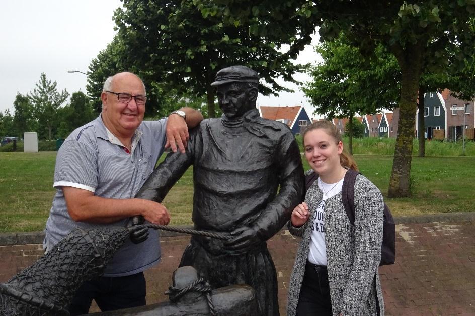 Nadat we lekker met zijn alle genoten hebben van de Bami van Rein met