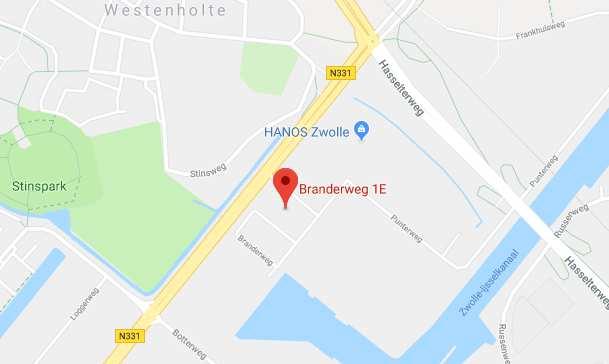 Algemene gegevens Adresgegevens Branderweg 1E6 (unit 6) 8042 PD Zwolle Oppervlakte Totaal ca. 223 m² 1 e verdieping ca. 223 m² Te huur vanaf ca.