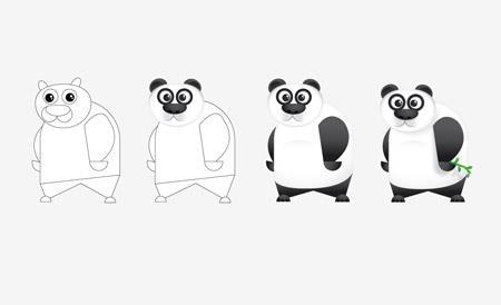 Maak een Cool Vector Panda-personage it bericht is oorspronkelijk gepubliceerd in 2010. D DE TIPS EN TECHNIEKEN DIE WORDEN UITGELEGD, KUNNEN VEROUDERD ZIJN.