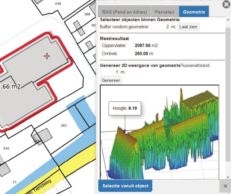 De basisgegevens komen meteen in beeld. Eventuele aanvullende gegevens zijn via de tabbladen onderaan op te vragen.