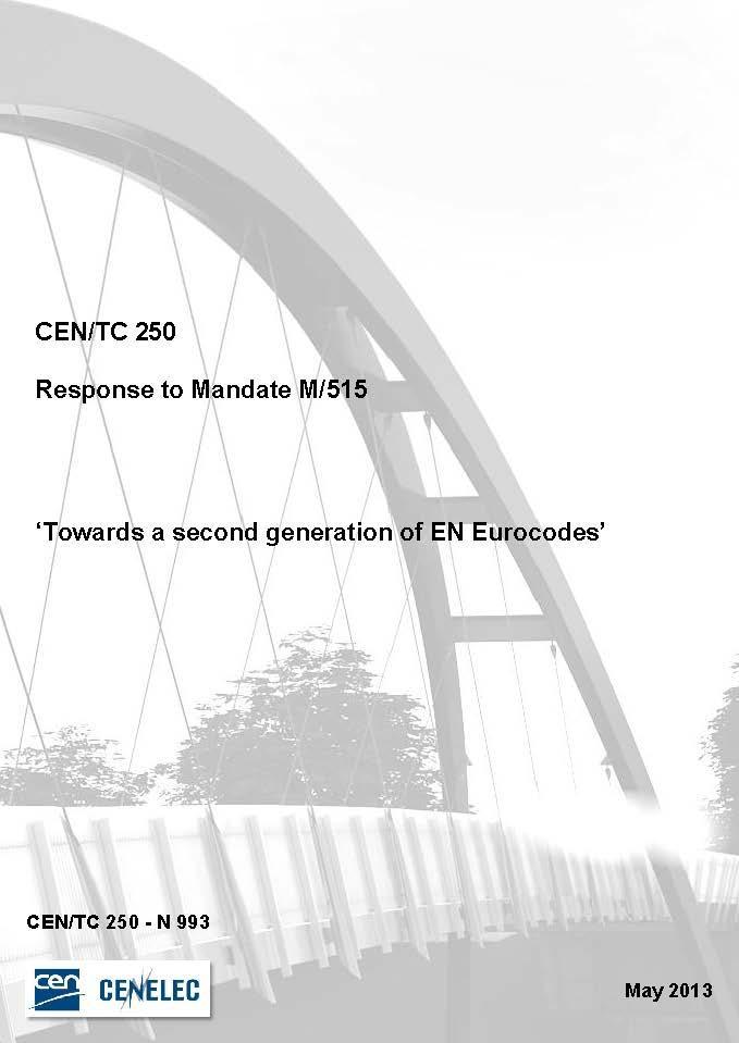 Herziening Eurocodes 138 paginas meer dan 1000 eperts uit heel Europa betrokken structuur van taken en subtaken gefaseerd programma SC / WG etc Task 1
