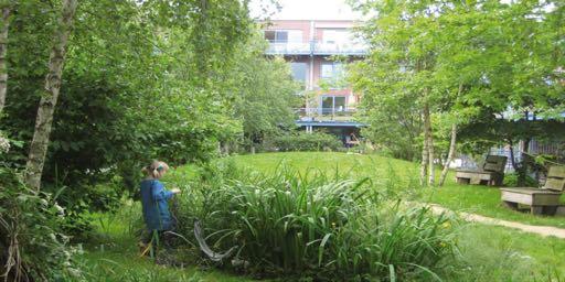 Rust vind je in je tuin, op je balkon Invloed van stille zijde