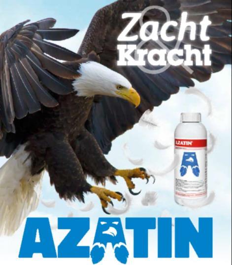 Conclusie Zacht voor het gewas & Kracht van Azatin is goede en brede werking,